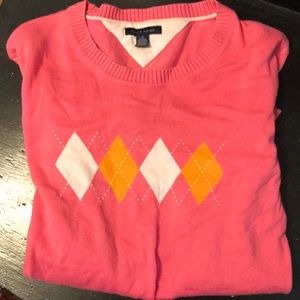 Tommy Hilfiger Argyle Cotton Top